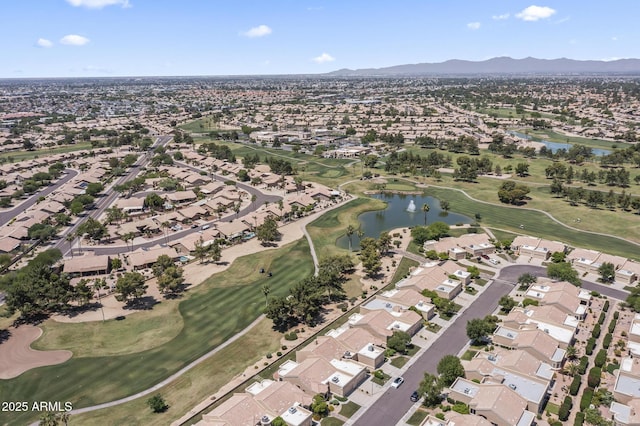8431 W Utopia Rd, Peoria, AZ 85382 - aerial view of property's location with a water and mountain view and nearby suburban area