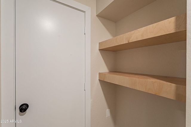 view of closet