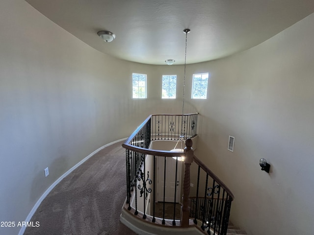 514 E Pearce Rd, Phoenix, AZ 85042 - staircase with carpet flooring and baseboards