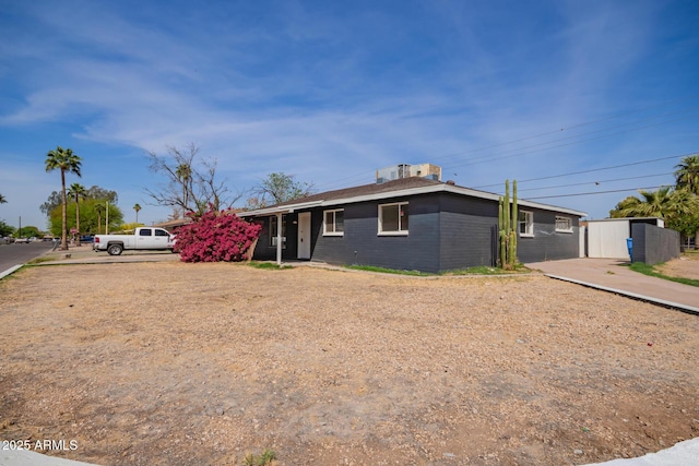 view of ranch-style home