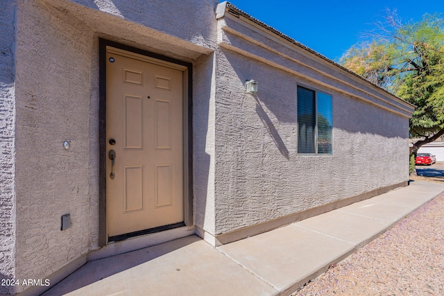 view of property entrance