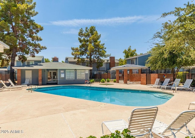 2301 E University Dr Unit 269, Mesa, AZ 85213 - community pool with a patio area and french doors