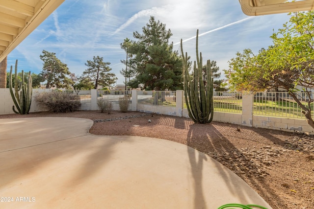 14543 W Bison Path, Surprise, AZ 85374 - view of patio with a fenced front yard