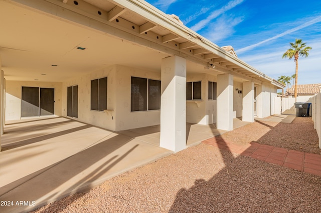 exterior space with a patio area