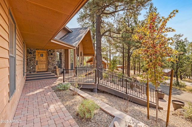 7500 E Old Walnut Canyon Rd, Flagstaff, AZ 86004 - view of patio / terrace