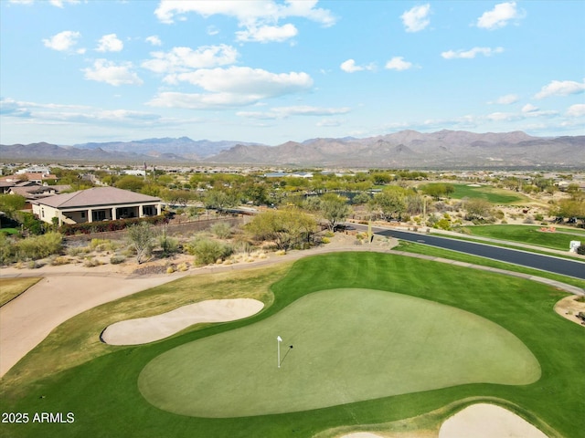 17413 E Hidden Green Ct, Rio Verde, AZ 85263 - view of home's community featuring golf course view and a mountain view