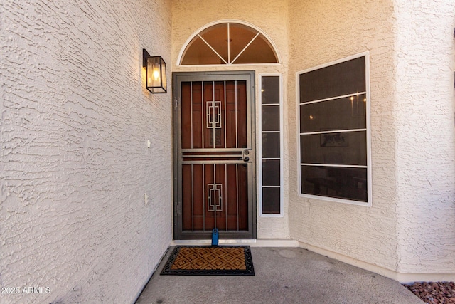 view of property entrance