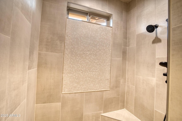 5974 E Elk Spgs, Lakeside, AZ 85929 - full bathroom with a tile shower