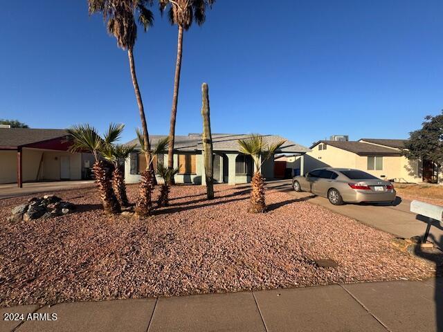 view of ranch-style house