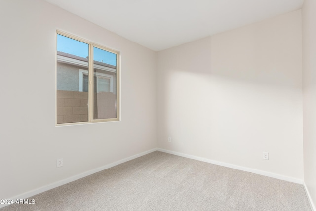 empty room featuring carpet