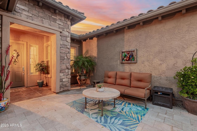 20558 N 263rd Dr, Buckeye, AZ 85396 - exterior space with outdoor lounge area