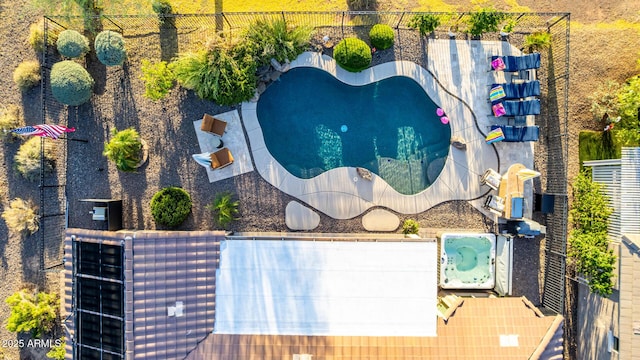 drone / aerial view