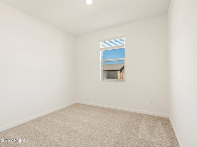 empty room with carpet floors