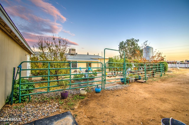 view of stable