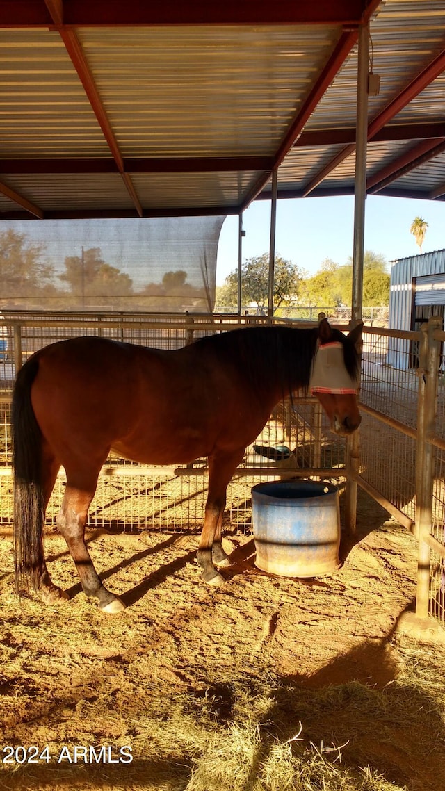 view of stable