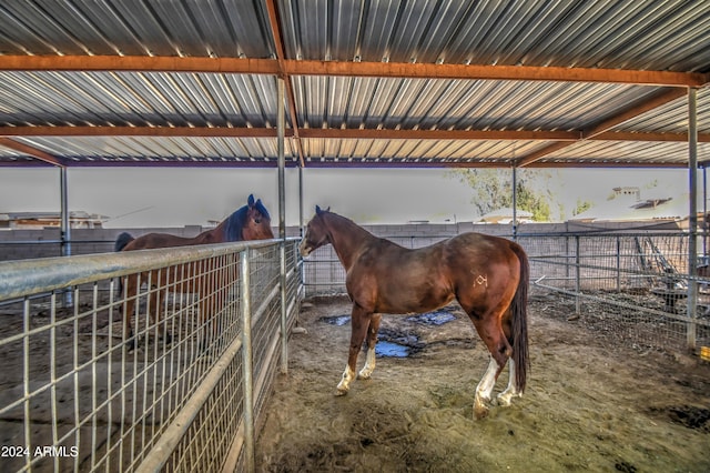 view of stable