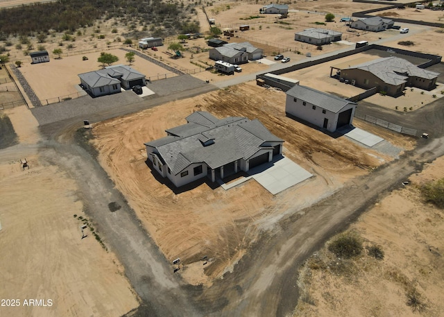 20111 W Saguaro Vista Dr, Wittmann, AZ 85361 - aerial view with view of desert and a rural view