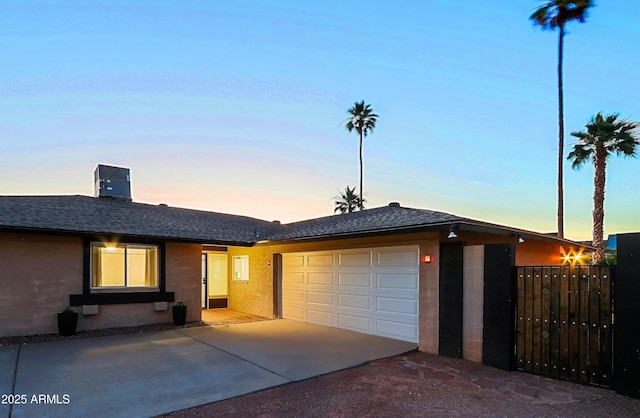3054 W Redfield Rd, Phoenix, AZ 85053 - single story home featuring an attached garage, driveway, and a shingled roof