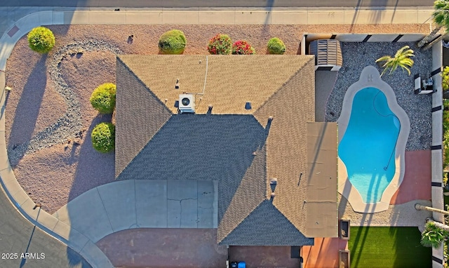 3054 W Redfield Rd, Phoenix, AZ 85053 - bird's eye view of a pool