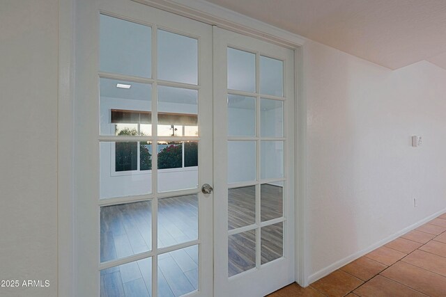 3054 W Redfield Rd, Phoenix, AZ 85053 - detailed view of french doors and baseboards