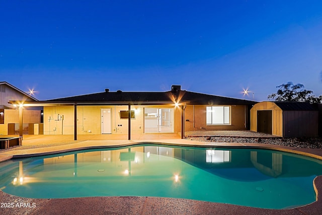 3054 W Redfield Rd, Phoenix, AZ 85053 - outdoor pool featuring a patio area