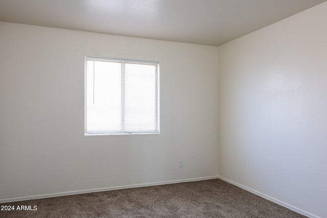 unfurnished room with carpet