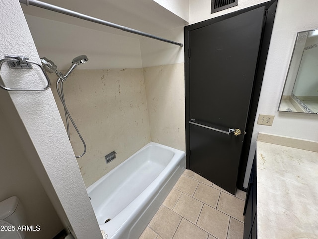 220 S Old Litchfield Rd Unit 104, Litchfield Park, AZ 85340 - full bathroom with  shower combination, tile patterned floors, vanity, and toilet
