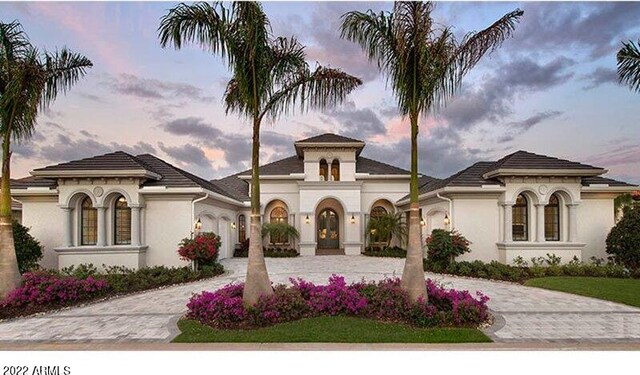 view of mediterranean / spanish-style home