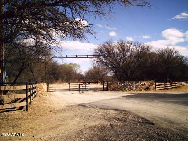 view of street with a rural view