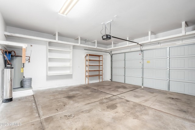 34516 S Pioneer Way, Red Rock, AZ 85145 - garage with water heater and a garage door opener