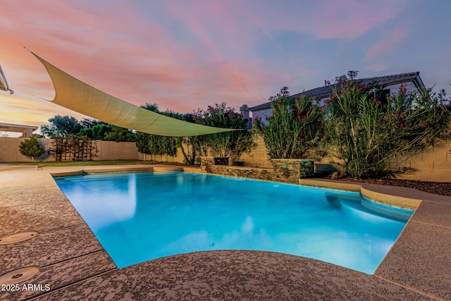 2330 E Stephens Pl, Chandler, AZ 85225 - view of pool with a fenced backyard