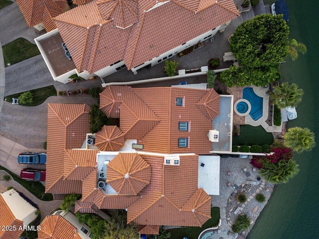 drone / aerial view