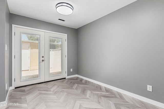 18 E Hermosa Dr Unit 18, Tempe, AZ 85282 - unfurnished room featuring french doors
