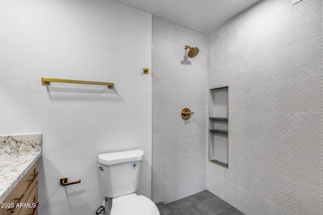 3011 E John Cabot Dr, Phoenix, AZ 85032 - full bath with vanity, toilet, and tiled shower