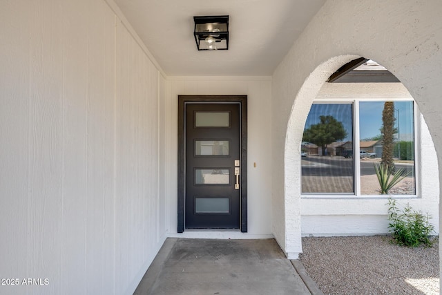 3011 E John Cabot Dr, Phoenix, AZ 85032 - entrance to property with stucco siding