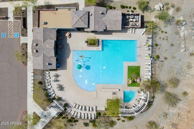 2364 N 212th Ave, Buckeye, AZ 85396 - drone / aerial view of a pool area