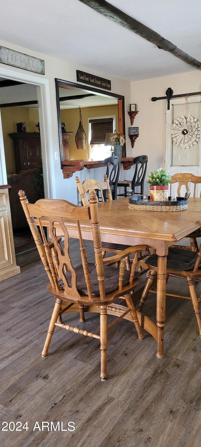 225 N Lobb Ave, Superior, AZ 85173 - dining room with wood finished floors