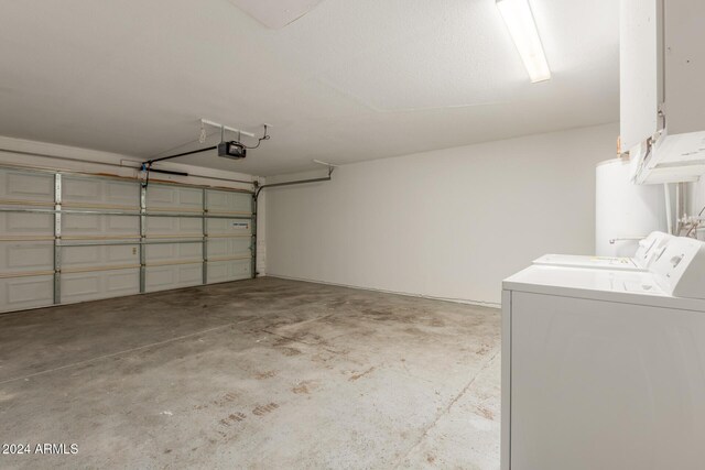 4302 N 80th Ln, Phoenix, AZ 85033 - garage with washing machine and dryer and a garage door opener
