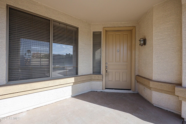 view of property entrance