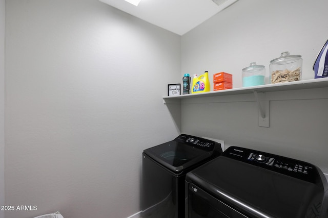 738 W Kingman Dr, Casa Grande, AZ 85122 - laundry room with laundry area and washer and clothes dryer
