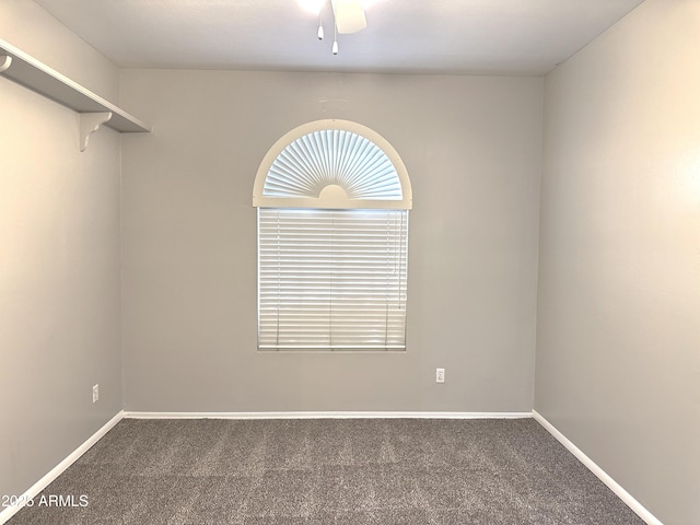 spare room with carpet flooring