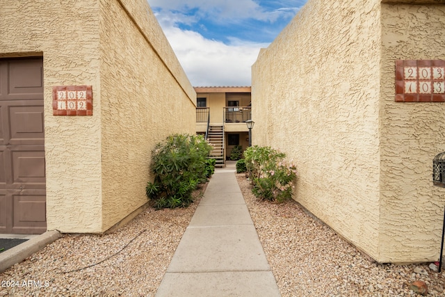 view of property entrance