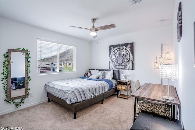 32047 N 125th Ave, Peoria, AZ 85383 - carpeted bedroom with baseboards and a ceiling fan