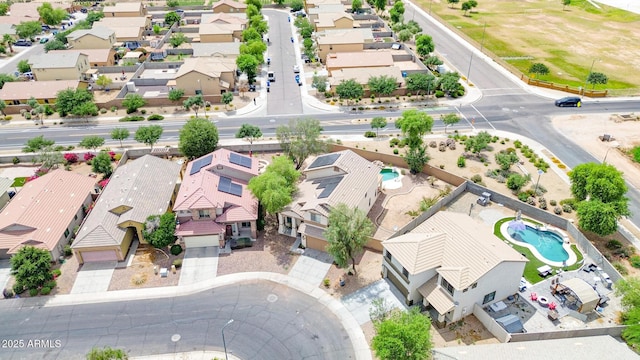 2016 S 102nd Ln, Tolleson, AZ 85353 - aerial view of residential area featuring a pool area