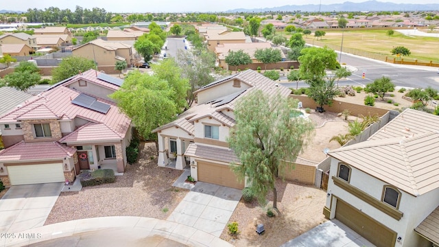 2016 S 102nd Ln, Tolleson, AZ 85353 - aerial view of residential area featuring a mountainous background