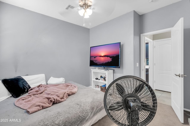 2016 S 102nd Ln, Tolleson, AZ 85353 - carpeted bedroom featuring a ceiling fan