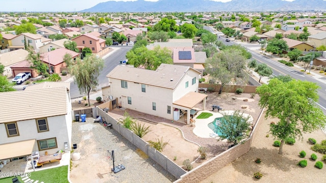 2016 S 102nd Ln, Tolleson, AZ 85353 - aerial view of residential area featuring mountains