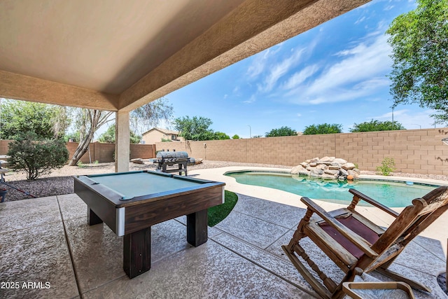 2016 S 102nd Ln, Tolleson, AZ 85353 - fenced backyard with a patio and area for grilling