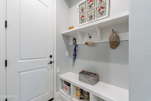 view of mudroom