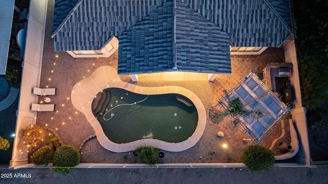 25454 N 73rd Ave, Peoria, AZ 85383 - birds eye view of property